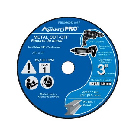 Avanti Pro Avanti Mtl Cutoff Dsc 3" PBD030063105F